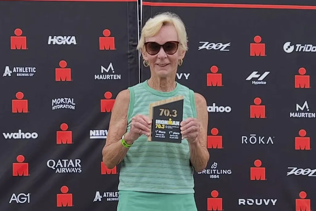 Челична Натали (80): Како је бака из Њу Џерзија срушила све митове о старењу 3 oldest womens competitor kona MichelleLake Fiv3Racing ft
